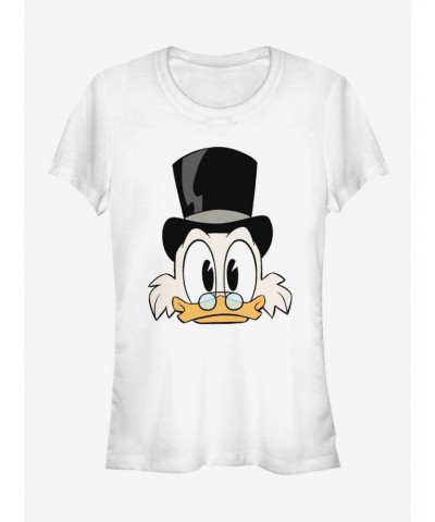 Disney DuckTales Scrooge Big Face Girls T-Shirt $8.72 T-Shirts