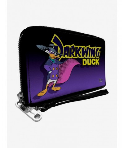 Disney Darkwing Duck Purple Fade Zip Around Wallet $12.91 Wallets