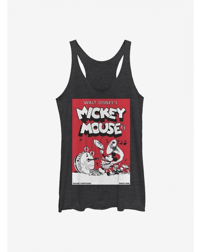 Disney Mickey Mouse Mickey Band Comic Girls Tank $10.10 Tanks
