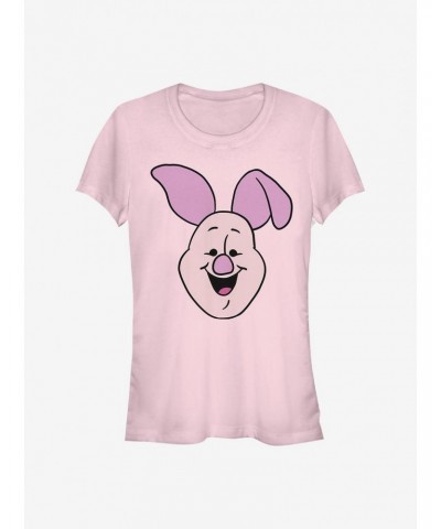 Disney Winnie The Pooh Piglet Big Face Girls T-Shirt $11.95 T-Shirts