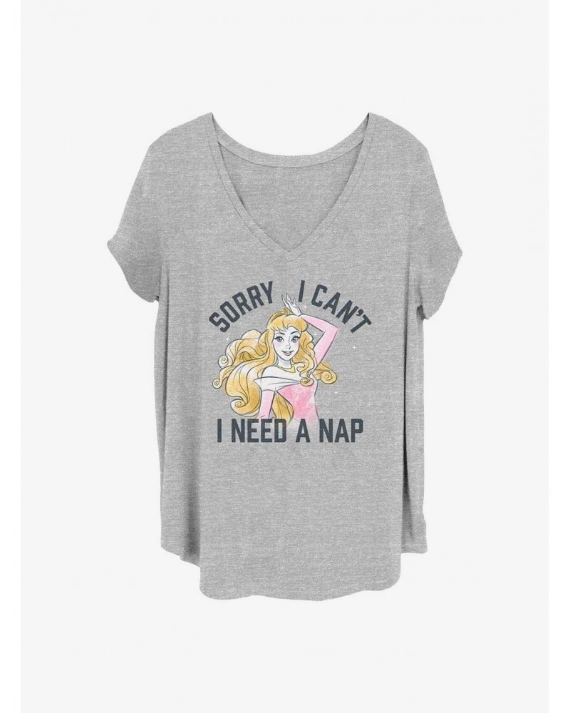 Disney Sleeping Beauty Need A Nap Girls T-Shirt Plus Size $12.72 T-Shirts