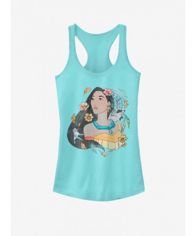 Disney Pocahontas Dreamcatcher Sketch Girls Tank $7.47 Tanks