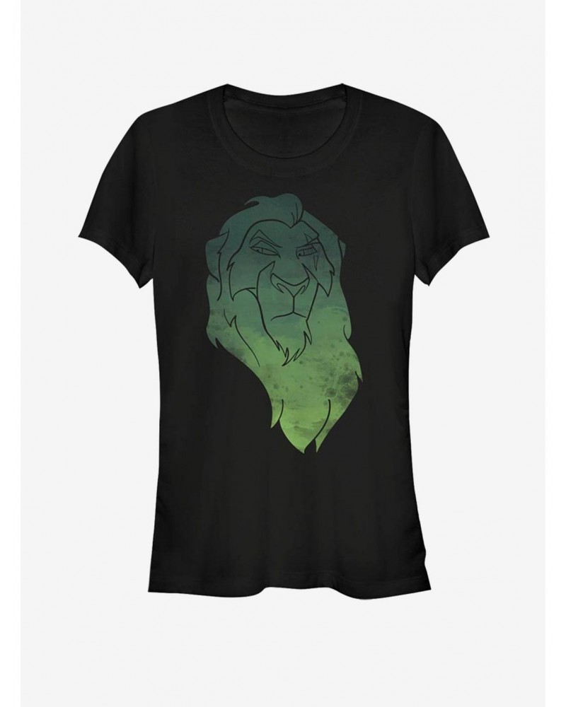 Disney The Lion King Watercolor Scar Girls T-Shirt $9.96 T-Shirts