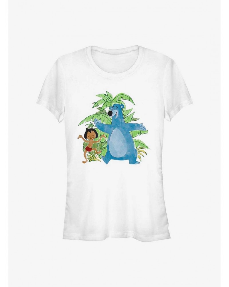 Disney The Jungle Book Jungle Boogie Baloo Girls T-Shirt $11.70 T-Shirts