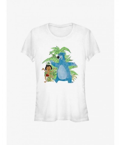 Disney The Jungle Book Jungle Boogie Baloo Girls T-Shirt $11.70 T-Shirts