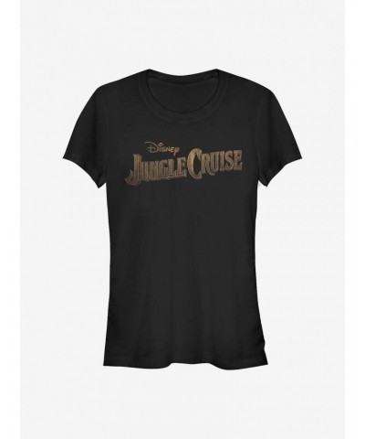 Disney Jungle Cruise Logo Girls T-Shirt $10.46 T-Shirts