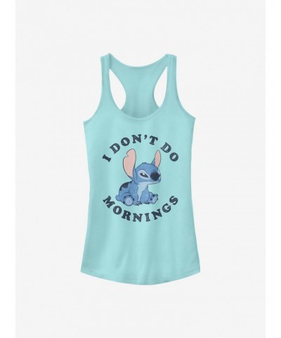 Disney Lilo & Stitch I Don't Do Mornings Girls Tank $9.46 Tanks