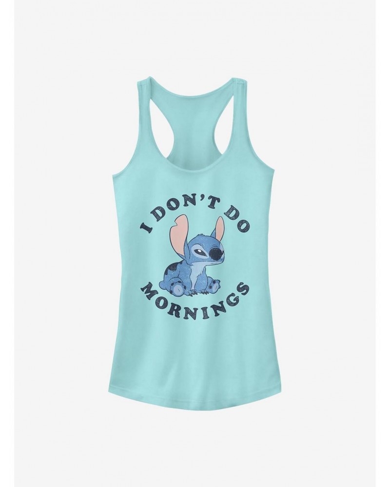 Disney Lilo & Stitch I Don't Do Mornings Girls Tank $9.46 Tanks