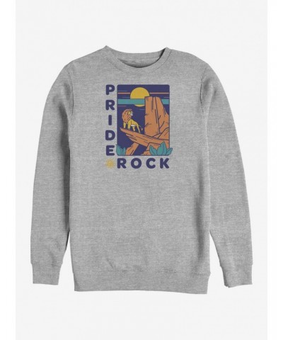 Disney The Lion King Pride Rock Badge Sweatshirt $11.81 Sweatshirts