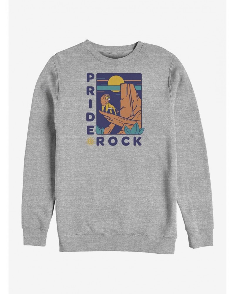Disney The Lion King Pride Rock Badge Sweatshirt $11.81 Sweatshirts