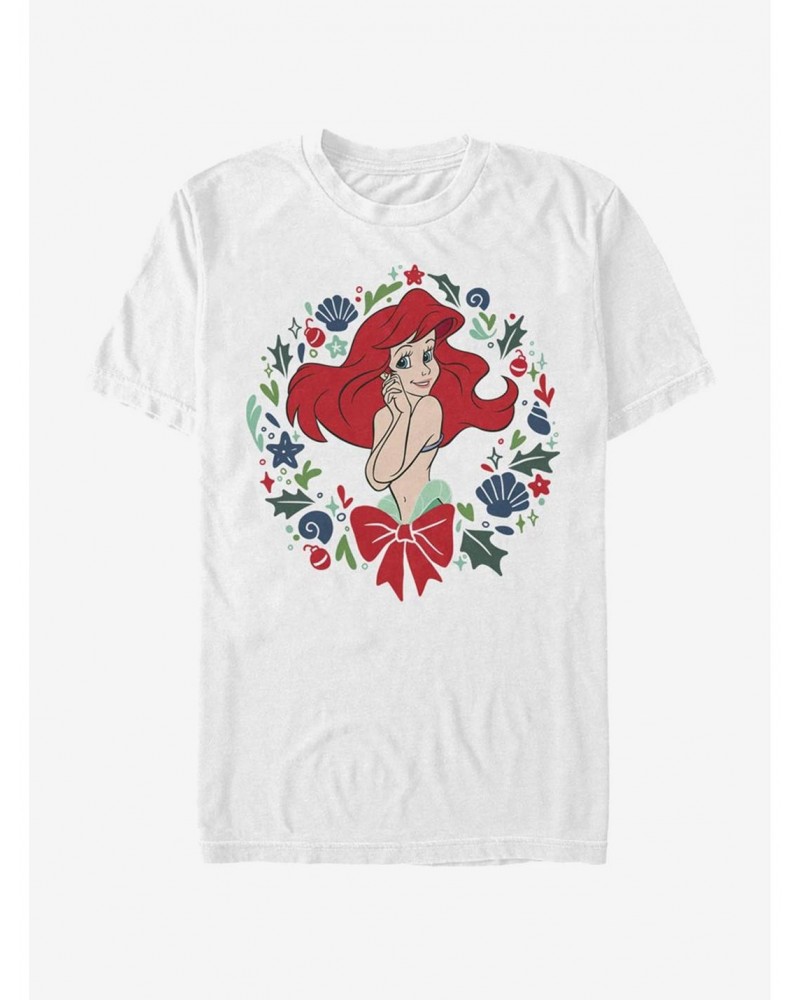 Disney The Little Mermaid Festive Ariel T-Shirt $11.47 T-Shirts