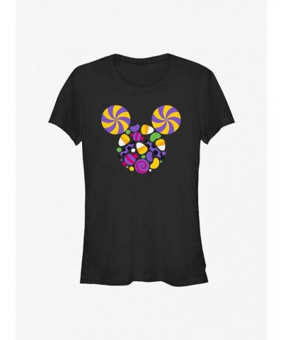 Disney Mickey Mouse Candy Head Girls T-Shirt $10.21 T-Shirts