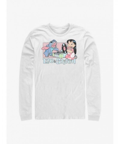 Disney Lilo & Stitch Duo Records Long-Sleeve T-Shirt $10.20 T-Shirts