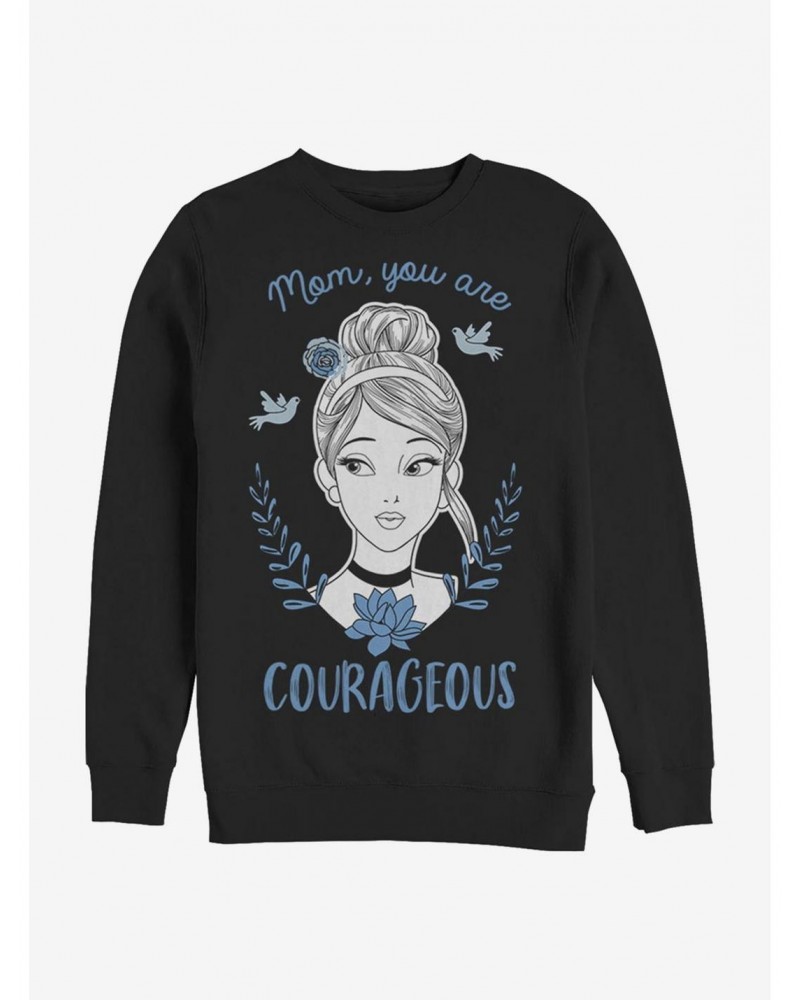 Disney Cinderella Courageous Mom Crew Sweatshirt $18.45 Sweatshirts