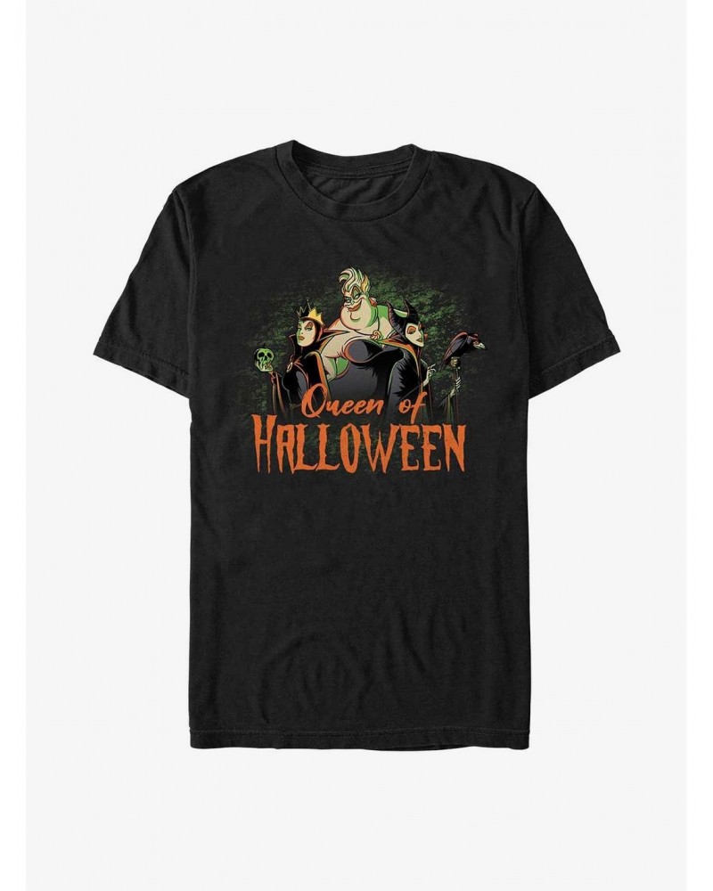 Disney Villains Queen Of Halloween T-Shirt $7.17 T-Shirts