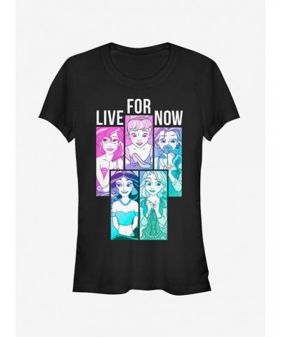 Disney Princess Live for Now Girls T-Shirt $11.21 T-Shirts