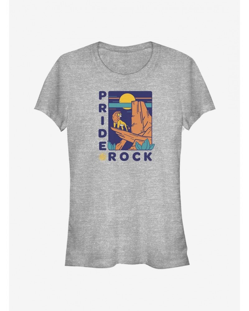 Disney The Lion King Pride Rock Badge Girls T-Shirt $10.21 T-Shirts