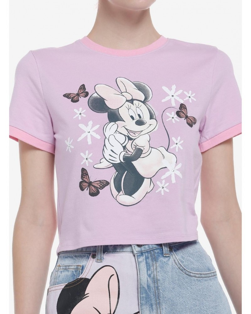 Her Universe Disney Minnie Mouse Y2K Girls Baby T-Shirt $9.27 T-Shirts