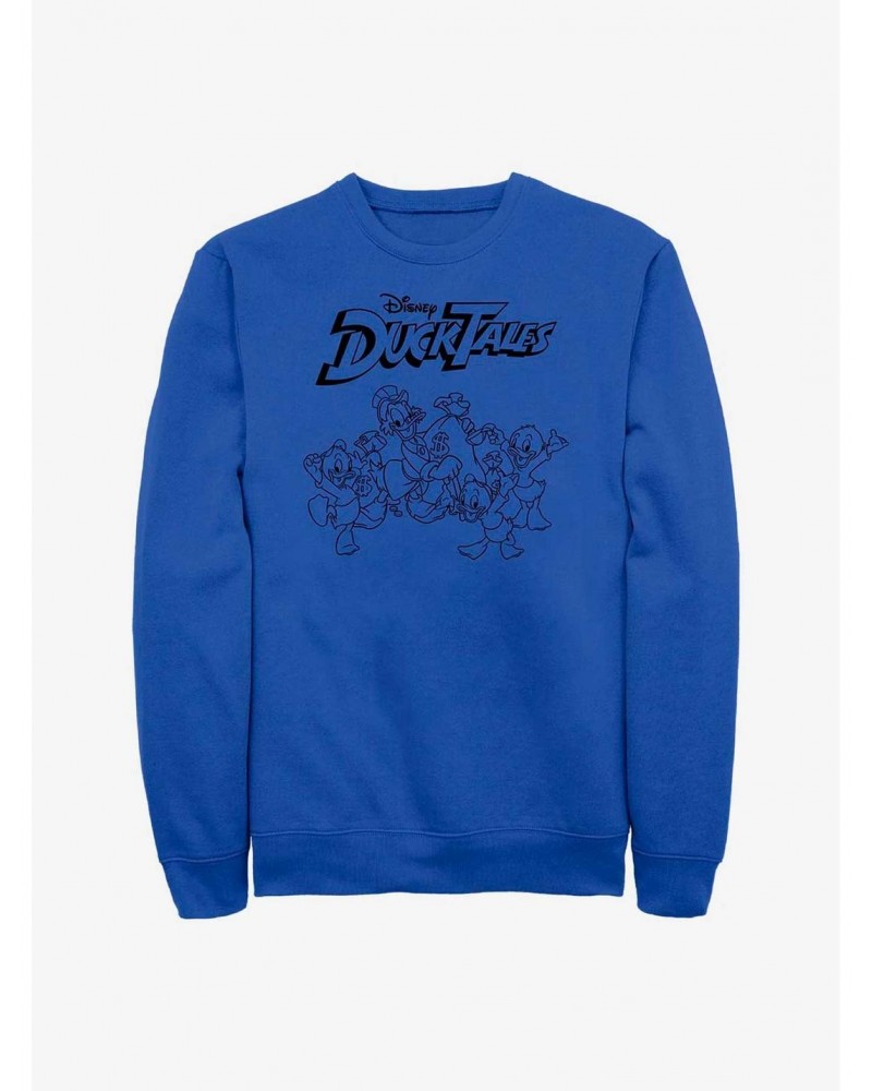 Disney Ducktales Tie Dye Tales Sweatshirt $15.13 Sweatshirts