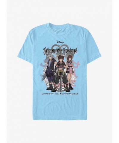 Kingdom Hearts Riku, Sora, and Kairi Group T-Shirt $11.47 T-Shirts