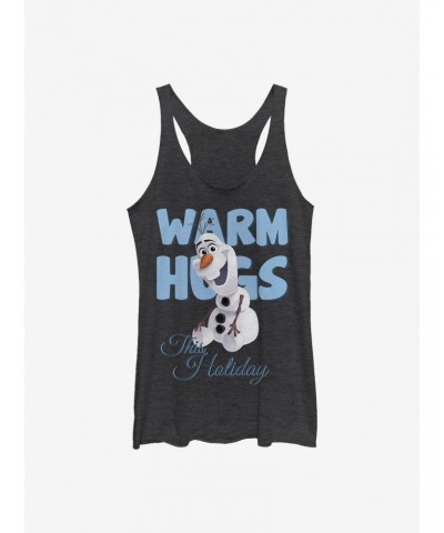 Disney Frozen Warm Hugs Holiday Girls Tank $10.62 Tanks