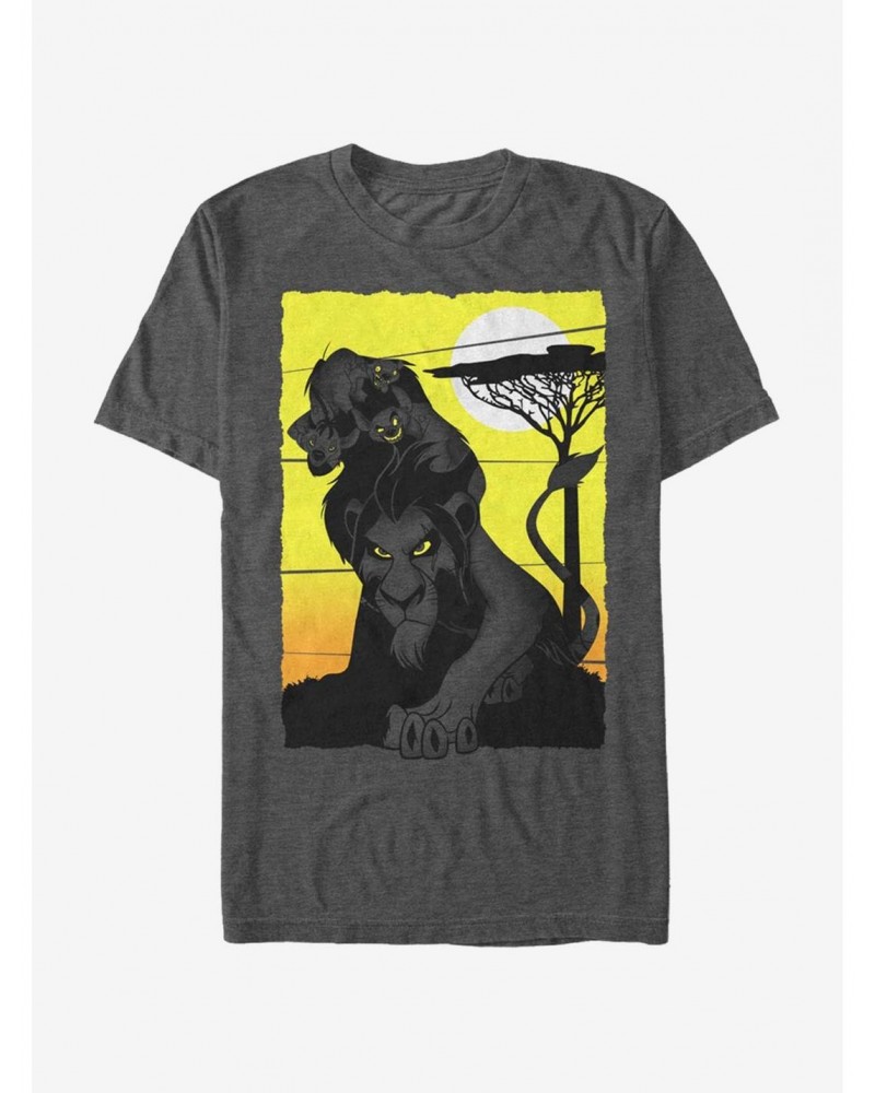 Disney The Lion King Scar Hunt T-Shirt $7.17 T-Shirts