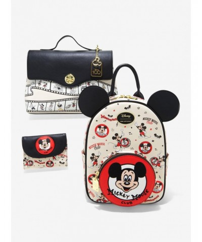 Her Universe Disney100 Mickey Mouse And Friends Reel Satchel Bag $18.41 Bags