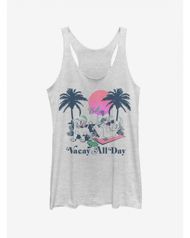 Disney Lion King Vacay All Day Girls Tank Top $11.14 Tops