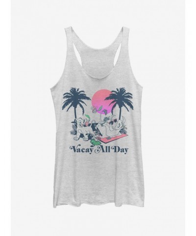 Disney Lion King Vacay All Day Girls Tank Top $11.14 Tops
