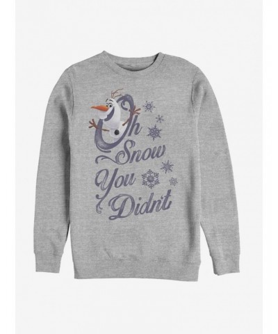 Disney Frozen Oh Snow Sweatshirt $12.18 Sweatshirts
