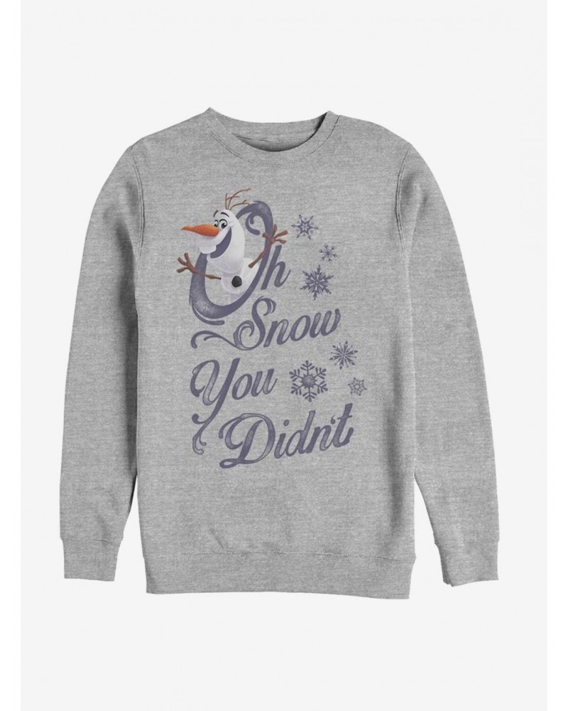Disney Frozen Oh Snow Sweatshirt $12.18 Sweatshirts