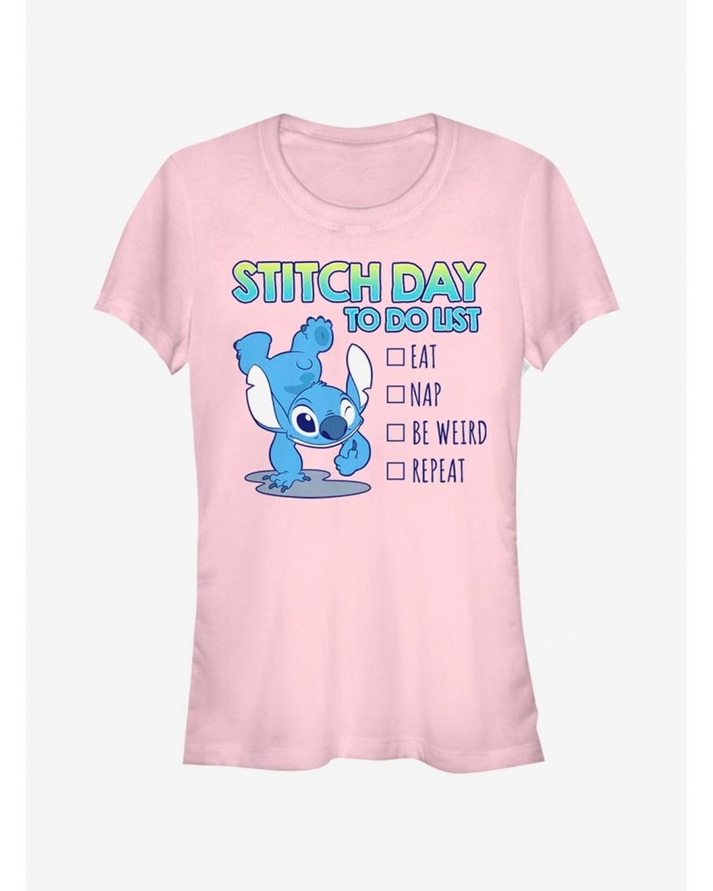 Disney Lilo & Stitch To Do Girls T-Shirt $7.72 T-Shirts