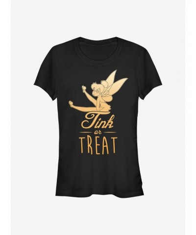 Disney Peter Pan Tink Or Treat Girls T-Shirt $7.97 T-Shirts