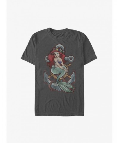 Disney The Little Mermaid Ariel Anchor T-Shirt $7.89 T-Shirts