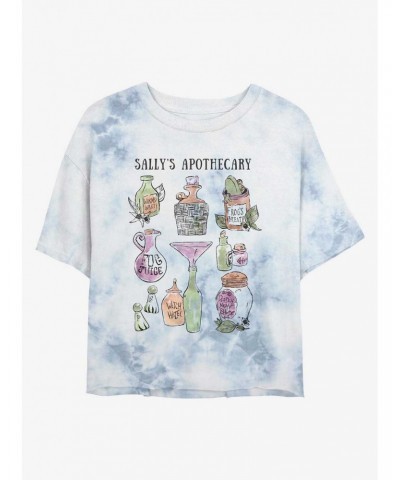 Disney The Nightmare Before Christmas Sally's Apothecary Tie-Dye Girls Crop T-Shirt $13.01 T-Shirts