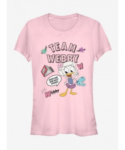 Disney DuckTales Team Webby Girls T-Shirt $11.21 T-Shirts