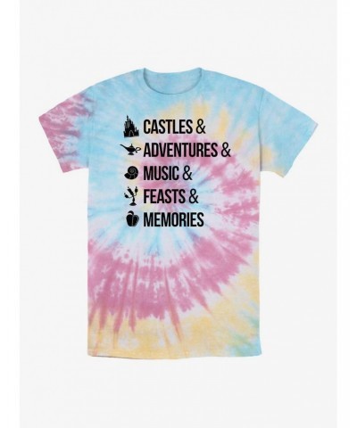 Disney Princesses Just Disney Things Tie Dye T-Shirt $9.58 T-Shirts