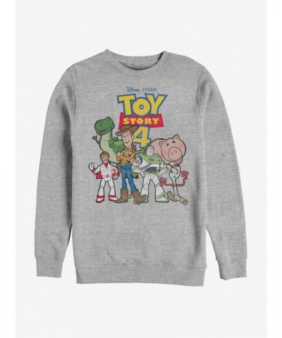 Disney Pixar Toy Story 4 Toy Crew Sweatshirt $13.28 Sweatshirts