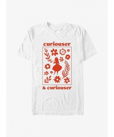 Disney Alice In Wonderland Curiouser and Curiouser T-Shirt $10.04 T-Shirts
