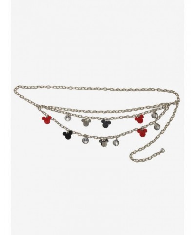 Disney Mickey Mouse Chain Belt With Charms $7.60 Charms