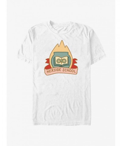 Disney The Owl House Hexside School Logo T-Shirt $7.17 T-Shirts