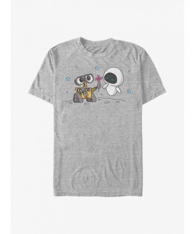 Disney Pixar Wall-E Chibi Wall-E and Eve T-Shirt $8.37 T-Shirts