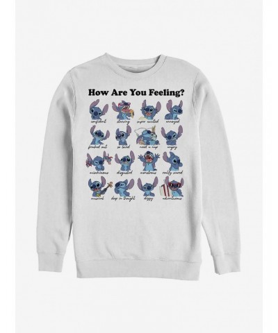 Disney Lilo & Stitch Moods Crew Sweatshirt $15.87 Sweatshirts