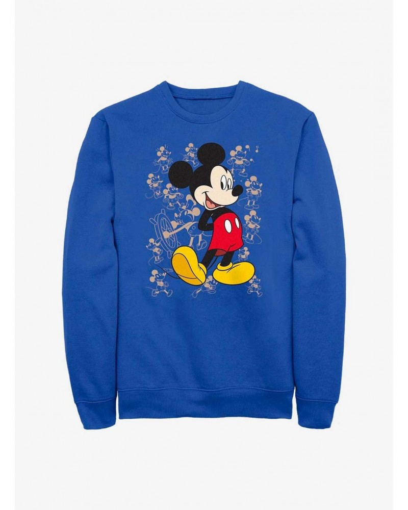 Disney Mickey Mouse Many Mickeys Sweatshirt $15.13 Sweatshirts