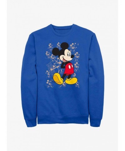 Disney Mickey Mouse Many Mickeys Sweatshirt $15.13 Sweatshirts