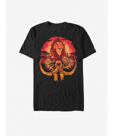 Disney The Lion King Scar Elephant Graveyard T-Shirt $11.71 T-Shirts