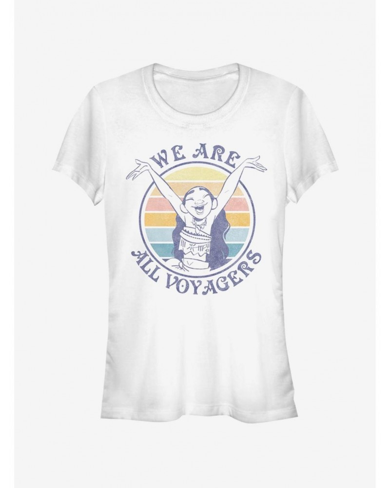 Disney Moana Sunset Voyagers Girls T-Shirt $10.96 T-Shirts