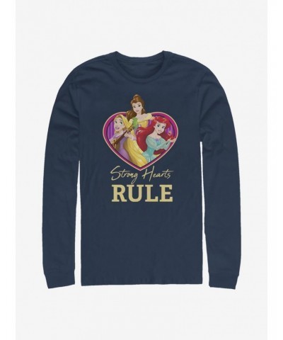 Disney Princess Strong Hearts Rule Long-Sleeve T-Shirt $12.50 T-Shirts