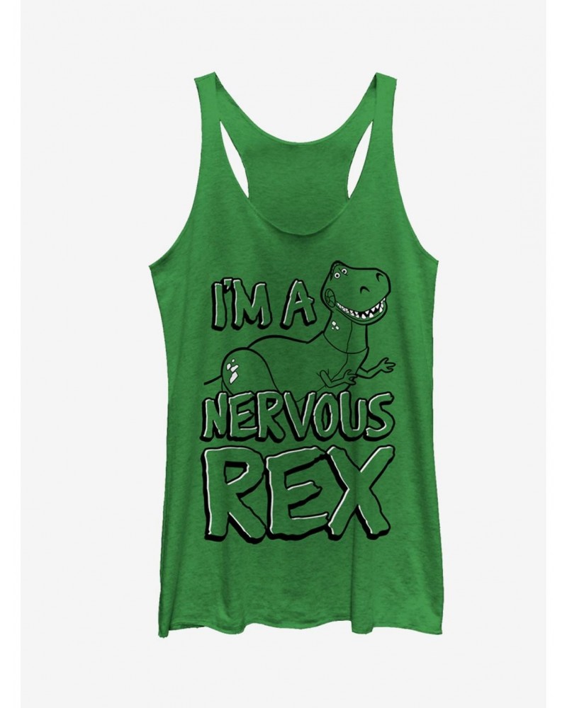 Toy Story Nervous Rex Girls Tanks $10.36 Tanks