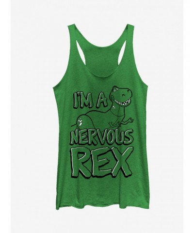 Toy Story Nervous Rex Girls Tanks $10.36 Tanks